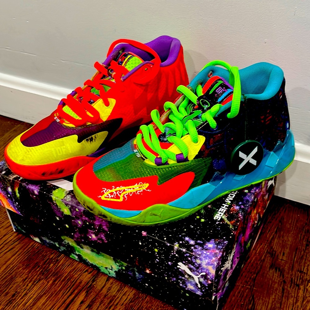 BOYS MB.01 BE YOU LAMELO BALL GALAXY SNEAKERS